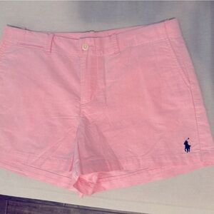 Pink Polo Shorts